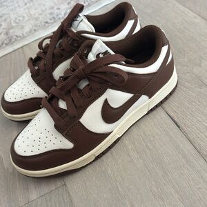 Nike brown dunks